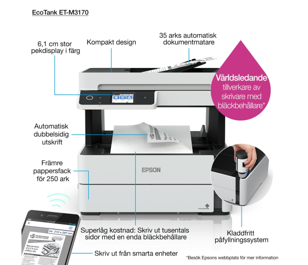 Epson EcoTank M3170 - 599361 - zdjęcie 5